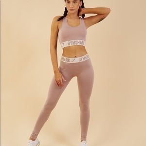 🛑SOLD🛑Gymshark Fit Set- Taupe/Sand